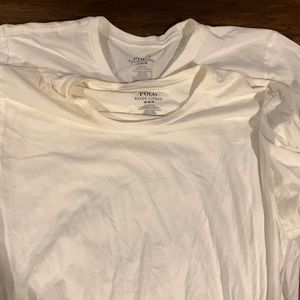 polo by Ralph Lauren white short sleeve shirts